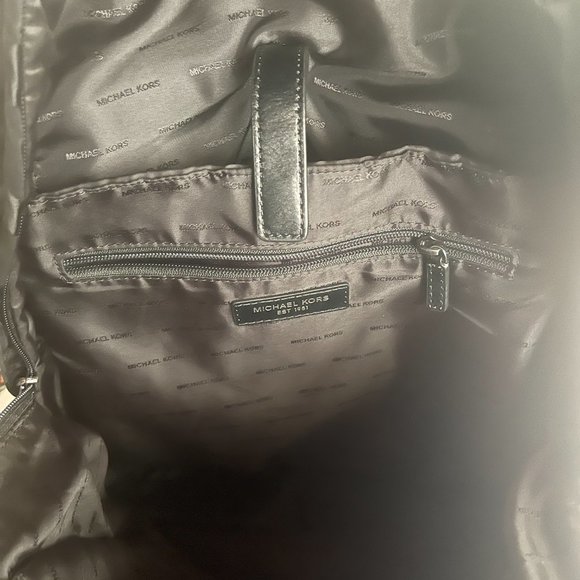 Nylon Leather-Trimmed Camo Backpack
